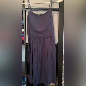 Cute comfy summer dress. Navy blue size sm.Forever 21